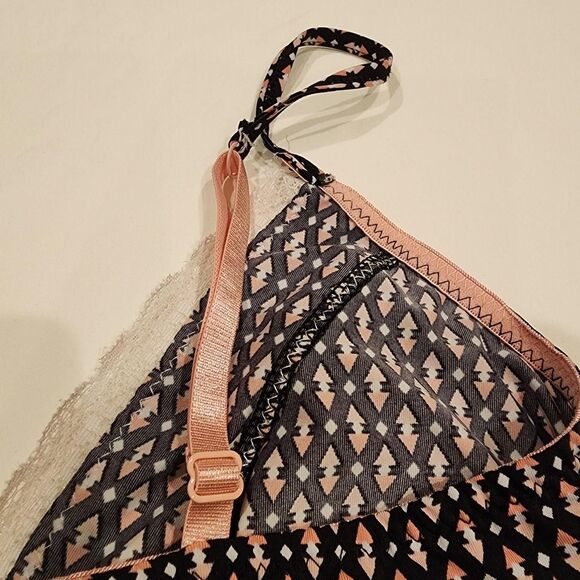 Marilyn Monroe Women's Camisole babydoll top sz Medium lace trim 90s Vintage - Picture 7 of 8